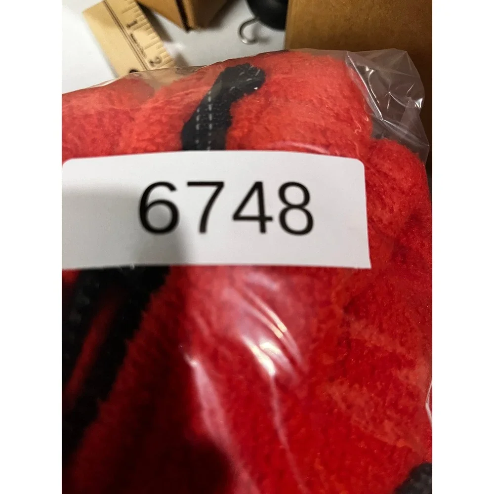 Eddie Bauer EBTEK Pullover Mens XXL Red Fleece 1/4 Zip Vintage Gorpcore Jacket